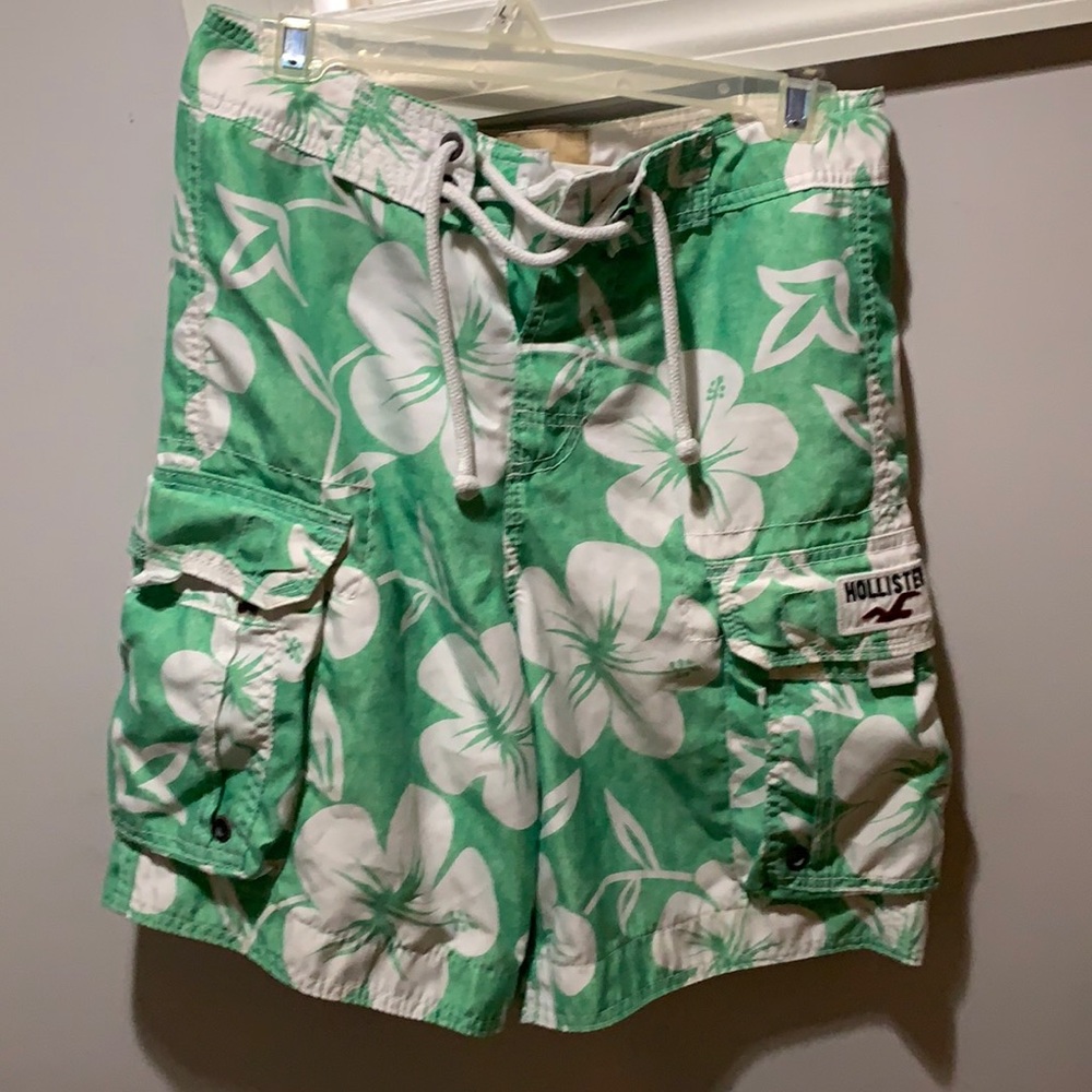 Hollister male swim trunks